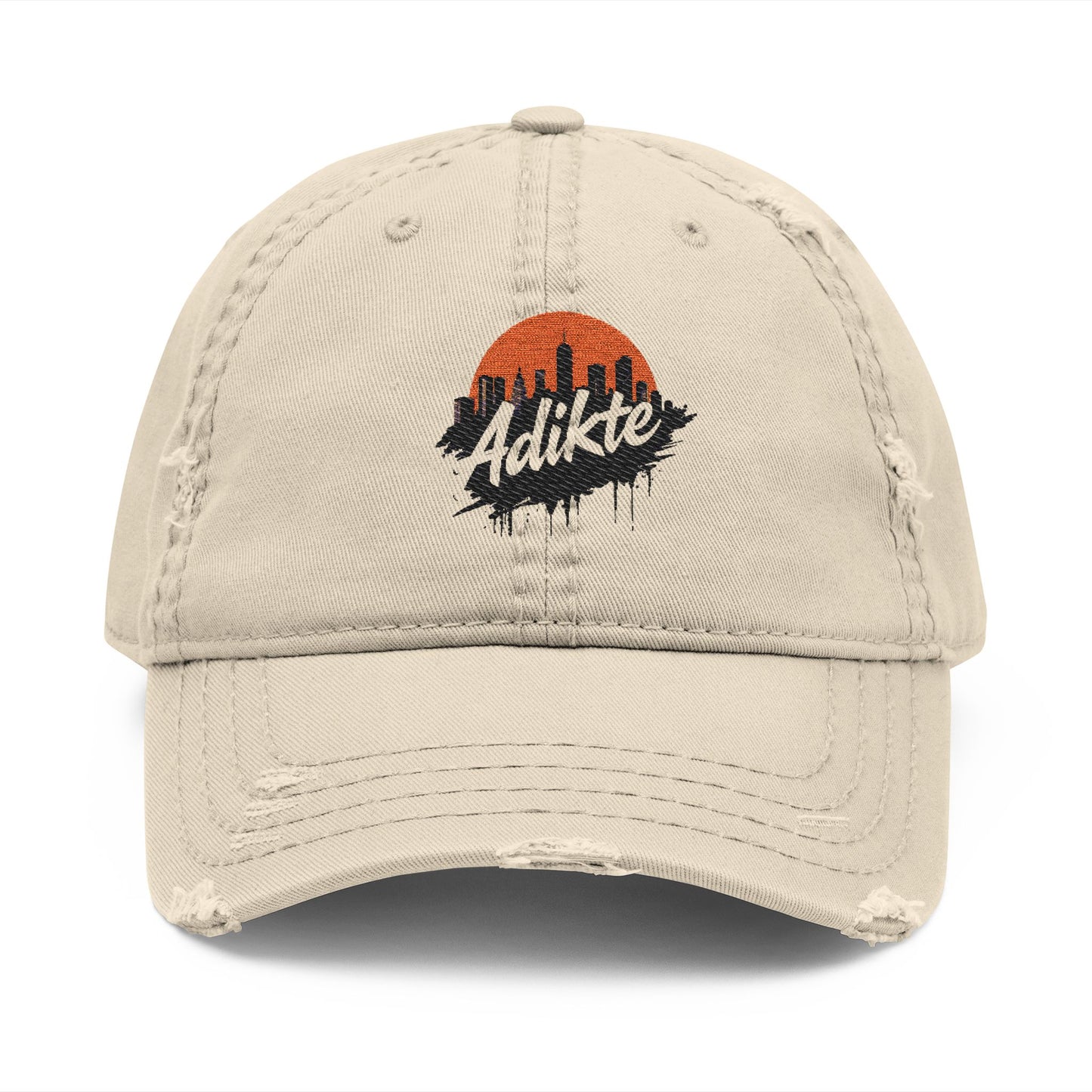 Vintage Embroidered Dad Hat - Distressed Cap, Unisex Baseball Hat, Casual Wear, Gift for Dad, Summer Accessory