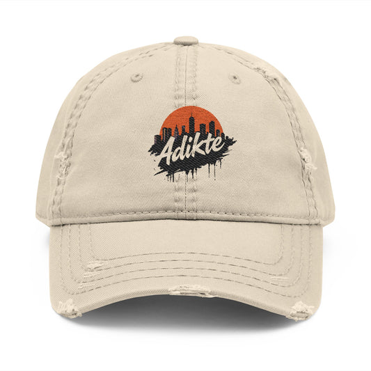 Vintage Embroidered Dad Hat - Distressed Cap, Unisex Baseball Hat, Casual Wear, Gift for Dad, Summer Accessory